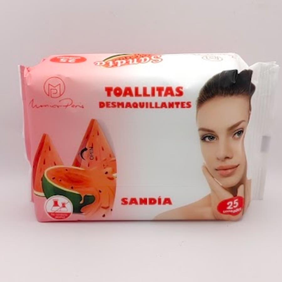 Toallitas Desmaquillantes Mónica París Sandía (25 unidades)